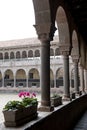 Interior Courtyard In Cusco Royalty Free Stock Photo