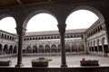 Interior Courtyard In Cusco Royalty Free Stock Photo