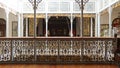 Interior and courtyard of the green mansion in Penang Royalty Free Stock Photo