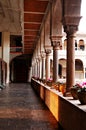 Interior courtyard of the Koricancha Cathedral