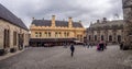 Interior courtyard at Stirling Castle