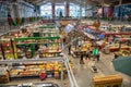Interior of Covent Garden Market in London, ON, Canada. Royalty Free Stock Photo