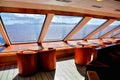 Interior of a cruise boat