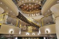 Interior of cruise ship MSC Poesia Royalty Free Stock Photo
