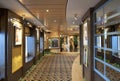 Interior of cruise ship MSC Poesia Royalty Free Stock Photo