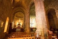 Interior of the Crusades-era Church of St. John-Mark in Byblos. Byblos, Lebanon