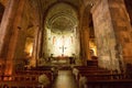 Interior of the Crusades-era Church of St. John-Mark in Byblos. Byblos, Lebanon