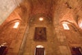 Interior of the Crusades-era Church of St. John-Mark in Byblos. Byblos, Lebanon