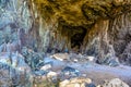 Interior of Cueva en Ajuy Royalty Free Stock Photo