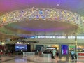 Interior of Dallas Love Field airport background