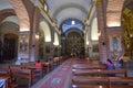 Interior decor of the Huamanga Cathedral Basilica of St. Mary, Ayacucho, Peru