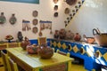 Interior decoration of the kitchen inside Frida Kahlo Museum or Casa Azul in CoyoacÃ¯Â¿Â½n neighbourhood, Mexico City
