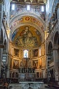 interior decoration of the Pisa Cathedral, view of the altar