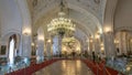 Interior decoration of Talar-e Salam or Reception Hall of Golestan palace, Tehran, Iran