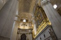 Interior decorations of Granada Royal Cathedral Royalty Free Stock Photo