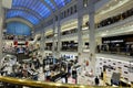 Interior of department store DLT in St. Petersburg, Russia during Summer. Style. Festival Royalty Free Stock Photo