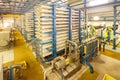 Interior of a desalination plant Royalty Free Stock Photo