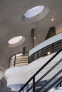 Interior design of the calgary tower