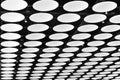 Interior Design Ceiling of London Heathrow Airport Terminal 4 Royalty Free Stock Photo
