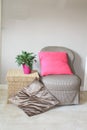 Interior design: classic chair Royalty Free Stock Photo