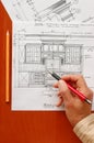 Interior design drawings