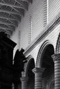 The interior design of the Duomo di Orvieto, one of the most beautiful cathedral in italy, Royalty Free Stock Photo