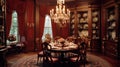 Interior design inspiration of Traditional Classic style dining room loveliness .