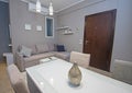 Interior design of luxury apartment living room Royalty Free Stock Photo
