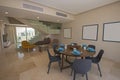 Interior design of luxury duplex apartment living room