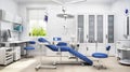 Modern interior design of a medical clinic