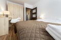 Interior design: Modern Bedroom Royalty Free Stock Photo
