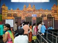 Interior Design of Pandavapura Railway Station Ticket Counter