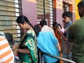 Interior Design of Pandavapura Railway Station Ticket Counter