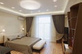 Interior design series of nice cozy bedroom