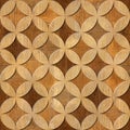 Interior Design wallpaper - paneling pattern - wood texture Royalty Free Stock Photo