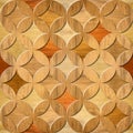 Interior Design wallpaper - paneling pattern - wood texture Royalty Free Stock Photo