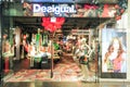 Interior of Desigual fashion clothes store