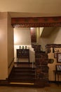 Interior detail of Ahwahnee Hotel in Yosemite National Park, California. Royalty Free Stock Photo