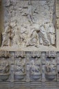 Interior detail of the beautiful cathedral in Burgos, Spain