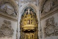 Interior detail of the beautiful cathedral in Burgos, Spain