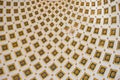 Interior detail of the dome of the Rotunda of Mosta, Malta Royalty Free Stock Photo