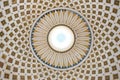 Interior detail of the dome of the Rotunda of Mosta, Malta Royalty Free Stock Photo