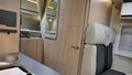 Interior detail of french camper van Giottiline Sienna 322