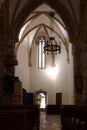 Interior details - Evangelical Fortified Church from Prejmer, Brasov, Transylvania, Romania UNESCO world cultural heritage