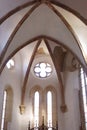 Interior details - Evangelical Fortified Church from Prejmer, Brasov, Transylvania, Romania UNESCO world cultural heritage