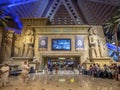 Interior details of the famous Luxor Hotel