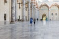 interior details of the largest Turkish mosque Royalty Free Stock Photo