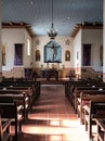 Interior details, San Carlos Cathedral, Monterey, California