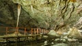 Interior details, Scarisoara Ice Cave, Romania