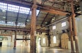Interior of Disused Railway Workshops Sydney